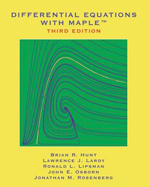 Differential Equations with Maple, 3rd Edition