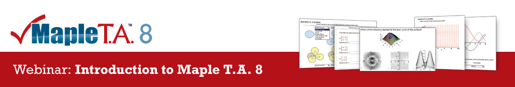 Intro to Maple T.A. 8