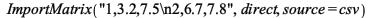 ImportMatrix(