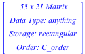 Matrix(%id = 18446744074359045046)