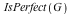 IsPerfect(G)