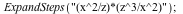ExpandSteps(