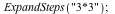 ExpandSteps(