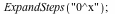 ExpandSteps(