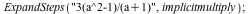 ExpandSteps(