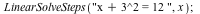 LinearSolveSteps(