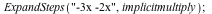 ExpandSteps(