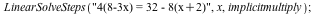 LinearSolveSteps(