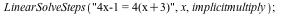 LinearSolveSteps(