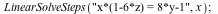 LinearSolveSteps(