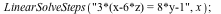 LinearSolveSteps(