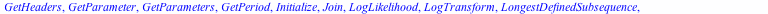 [AIC, AICc, Apply, BIC, BoxCoxTransform, Decomposition, Difference, ExponentialSmoothingModel, Forecast, GetData, GetDateFormat, GetDates, GetHeaders, GetParameter, GetParameters, GetPeriod, Initializ...