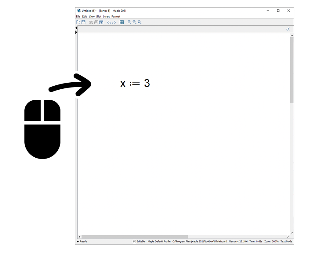 Simple, freeform interface