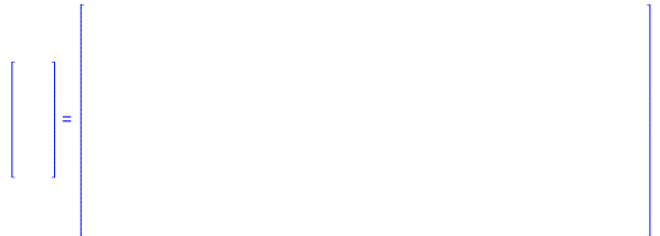 rtable(1 .. 3, [Physics:-d_[x], Physics:-d_[y], Physics:-d_[z]], subtype = Vector[column]) = rtable(1 .. 3, [`+`(`*`(sin(theta), `*`(cos(phi), `*`(Physics:-d_[r]))), `/`(`*`(cos(phi), `*`(cos(theta), ...