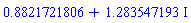 .8821721806+1.283547193*I