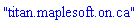 "titan.maplesoft.on.ca"