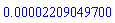 0.2209049700e-4