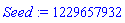 Seed := 1229657932
