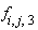 f[i, j, 3]