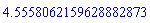 4.5558062159628882873