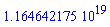 0.1164642175e20