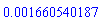 0.1660540187e-2