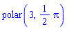 polar(3, (1/2)*Pi)