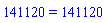 141120 = 141120