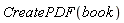 CreatePDF(book)