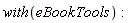 with(eBookTools)