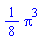 (1/8)*Pi^3