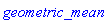 geometric_mean