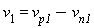 v[1] = v[p1]-v[n1]