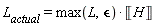 L[actual] = max(L, `&epsilon;`)*Unit('H')