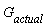 G[actual]