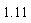 1.11
