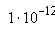 10^(-12)