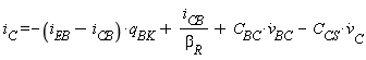 i[C] = -(i[EB]-i[CB])*q[BK]+i[CB]/beta[R]+C[BC]*(diff(v[BC](t), t))-C[CS]*(diff(v[C](t), t))