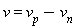 v = v[p]-v[n]
