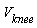V[knee]