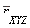 conjugate(r[XYZ])