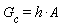 G[c] = h*A