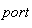 port