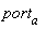 port[a]