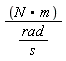 (N.m)*s/rad