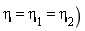 eta=eta[1] = eta[2])