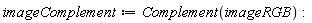 imageComplement := Complement(imageRGB)
