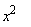 x^2