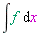 int(f, x)
