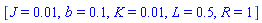 [J = 0.1e-1, b = .1, K = 0.1e-1, L = .5, R = 1]